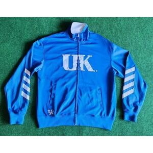 Vintage Kentucky Wildcats Jacket Men Large Blue White Track Suit Warm Up Y2K UK